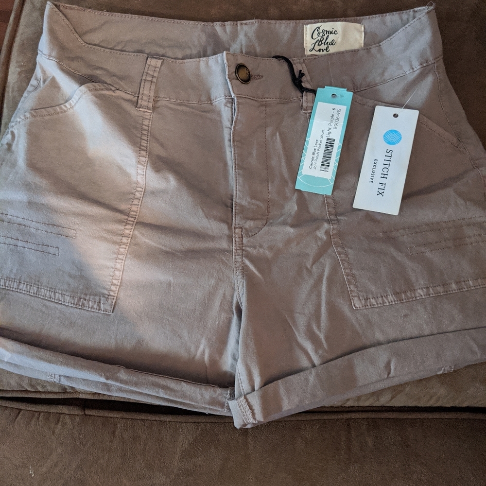 NWT Cosmic Blue Love Shorts